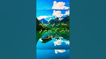 سورة الرحمن ياسر الدوسري الجزء 4️⃣ #قرآن