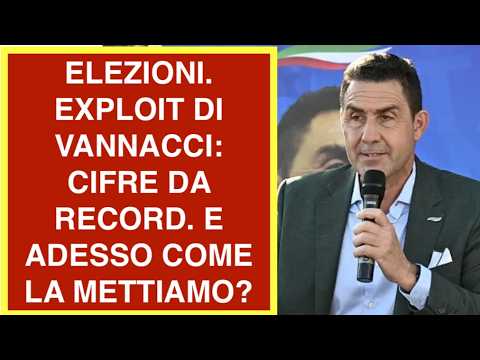 Video ELEZIONI. EXPLOIT DI VANNACCI: CIFRE DA RECORD. E ADESSO COME LA METTIAMO?