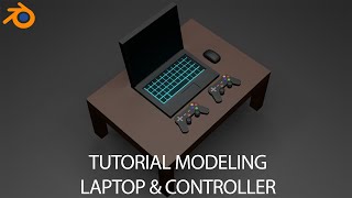 : HOW TO MAKE LAPTOP AND CONTROLLER IN BLENDER?