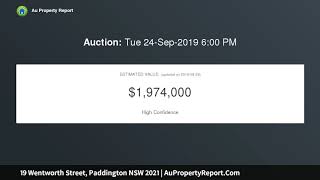 19 Wentworth Street, Paddington NSW 2021 | AuPropertyReport.Com