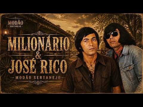 MILIONÁRIO E JOSÉ RICO (Grandes Sucessos) Sertanejo Antigo - A Carta, Vontade Dividida