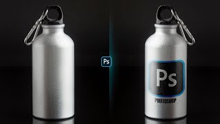 Realistic way to place a logo on any surface || Creating Mockup || Photoshop 2024