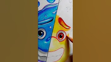 Drawing WADE as different element #elemental #wadedrawing#trending #youtubeshorts #viral #shorts