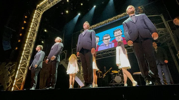 Jersey Boys The Musical West End - Matinee Curtain...