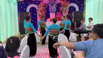 ĐÁM CƯỚI PÙ LUÔNG (Múa: Mời rượu - Đội văn nghệ Hoa Núi)