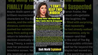 ‘Big Bang Theory’ star Mayim Bialik FINALLY Admits What We All Suspected #shorts