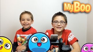 On s'amuse avec BOO, notre animal de compagnie virtuel - Test appli MyBOO screenshot 4