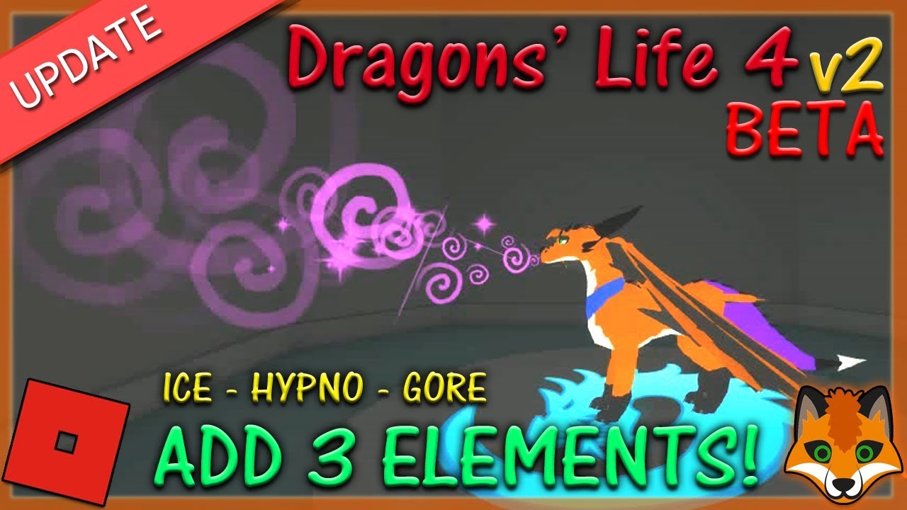 Roblox Dragons Life 4 V2 Beta 3 Elements 12 Hd Youtube - roblox youtube dragons life shyfoox