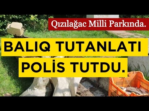 BALIQ TUTANLARI POLİS TUTDU.Masallı.
