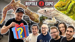 UNBOXING The COOLEST GIFTS at the LAST REPTILE EXPO OF THE YEAR! Toronto Reptile Expo December 2022