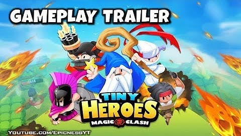 Tiny Heroes - Magic Clash (Unreleased) - Gameplay Trailer (iOS, Android)