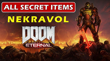 Mission 10: Nekravol - All Secret Items Location | DOOM Eternal (Collectibles Guide)