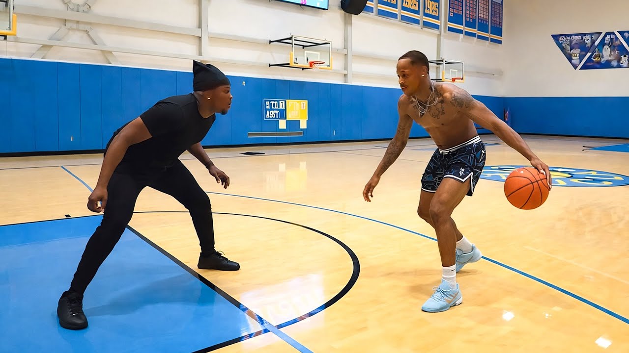 Tylil vs Dezz HEATED 1v1 Basketball Game!