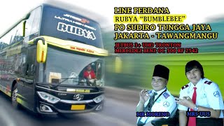 LIPUTAN LINE PERDANA SUDIRO TUNGGA JAYA ARMADA JETBUS 3 UHD MB OC 500 RF 2542 RUBYA “BUMBLEBEE”