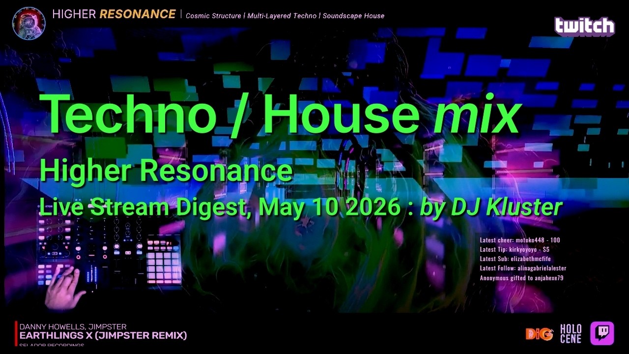 Watch Techno / House mix - Twitch Live Stream Digest, 93min. 24fps on YouTube Watch Techno / House mix - Twitch Live Stream Digest, 93min. 24fps on YouTube