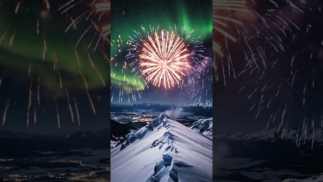 Snowy Mountain Slope Skating 🥶☃️ 