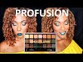 Profusion Cosmetics Chocolates Eyeshadow Palette - Easy Gold &amp; Green Eyeshadow Look