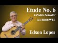 Capture de la vidéo Estudios Sencillos No. 6 By Leo Brouwer, Performed By Edson Lopes