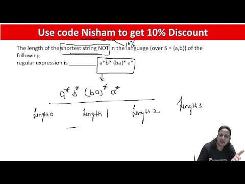 Shortest String NOT in The Language NTA NET Computer Science
