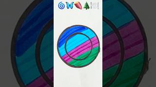 Satisfying colouring art #shorts #art #drawing #coloring #satisfying #viral #trending #colors