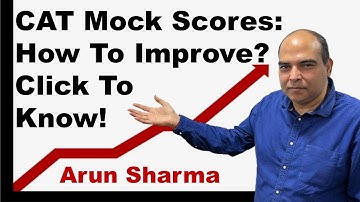 Improve CAT Mocks Scores | Arun Sharma #cat2023 #mbapreparation