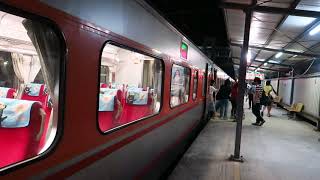 [HD] The Taiwan TRA up Tze-Chiang E1000 (E1040 + E1059) Train No. 152C arrive the Zhongli Station
