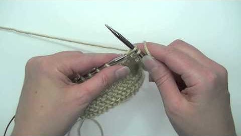 Suspended Bind-off - Tutorial - Knitting Blooms