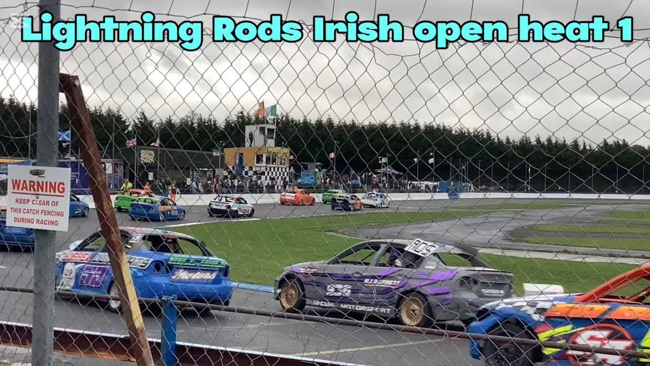 Lightning Rods Irish Open heat 1 Tipperary raceway - YouTube