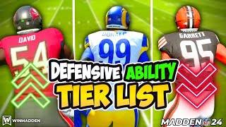 The Best Abilities on Defense | Madden 24
