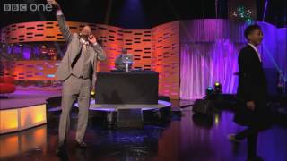 Will \& Jaden Smith, DJ Jazzy Jeff and Alfonso Ribeiro Rap!   The Graham Norton Show   BBC One