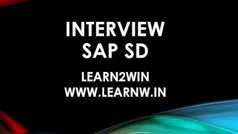 sap sd interview questions and answers | sap sd interview video | sap course | sap software | erp