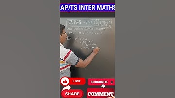 Matrices|| Inter 1A ||2 Marks Q