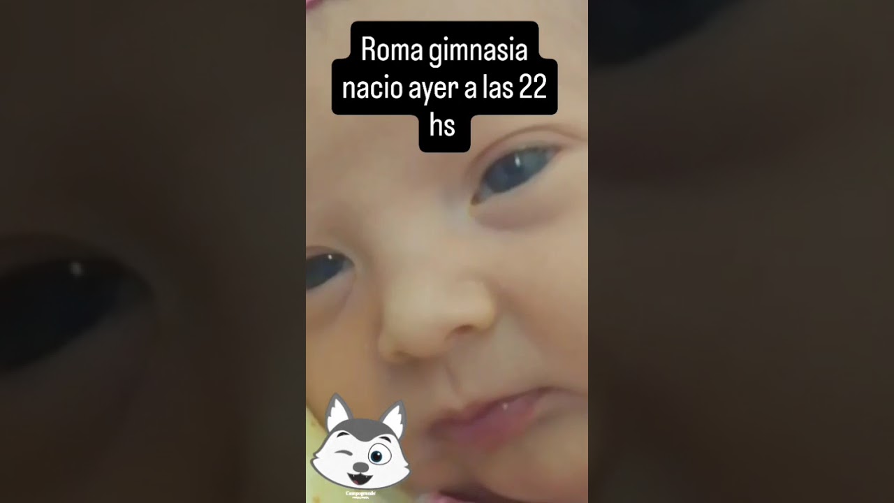 Nació Roma Gimnasia! Anoche a las 22!! Más tripera no se consigue. Felicitaciones a la familia!!