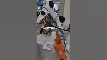 Robotic Fiber Laser Marking Machine