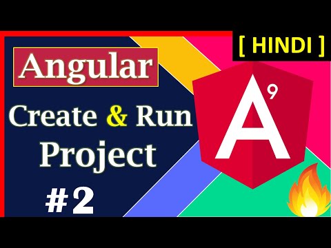 Create Project in Angular 9 | Run | Angular CLI | First Project in Angular [#2]