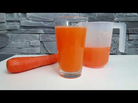 How to make carrot juice by yourself ( Karottensaft selber machen )