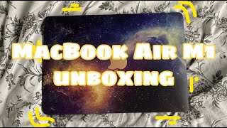 MacBook Air M1unboxing/فتح صندوق ماك بوك اير