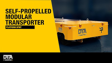 SELF-PROPELLED MODULAR TRANSPORTER | DTA by Enerpac