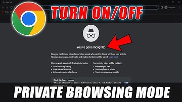 De incognitomodus op uw pc in- of uitschakelen | Google Chrome-browser