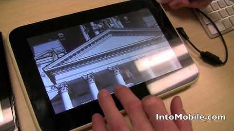 Nvidia Tegra powered tablets show off Android skills