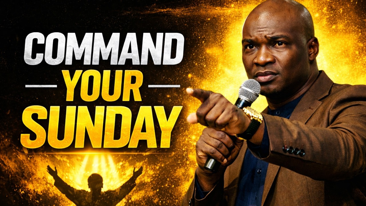 Command Your Sunday Activate Good News & Divine Favor  Apostle Joshua Selman