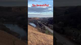 Redwing MN barn bluff hiking trail
