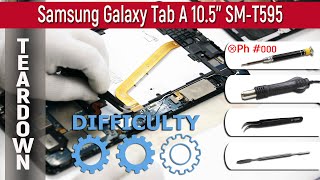📱 Samsung Galaxy Tab A 10.5'' SM-T595 Teardown Take apart Tutorial