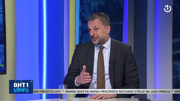 Elmedin Konaković gost BHT1 Uživo