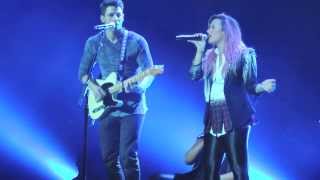 Demi Lovato & Nick Jonas 'Here We Go Again' HD Neon Lights Tour