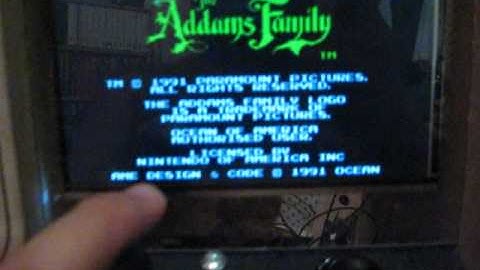 first run with 7 in screen and recalbox os running emulationstation