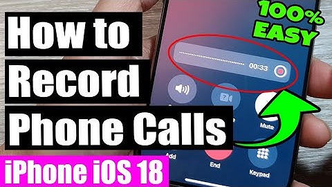 📞 iPhone iOS 18: How to Record Phone Calls with the New iOS 18 Built-in Feature!