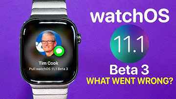 watchOS 11.1 Beta 3 Disaster: Apple pulls Beta.
