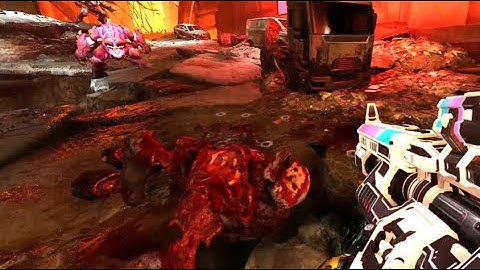 Hell Knight gets run over by Pinky