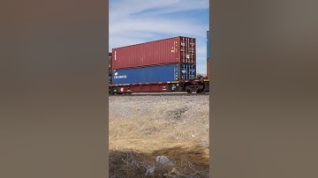 BNSF 6734 EASTBOUND DOUBLE STACK TRAIN MP 21 CAJON SUB